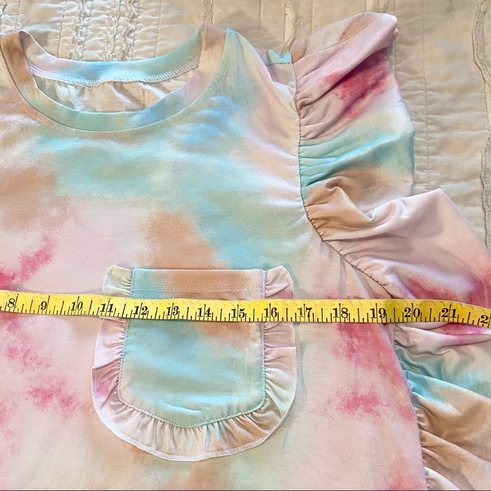 Ruffle Sleeve Top - NWOT - L - Picture 5 of 13